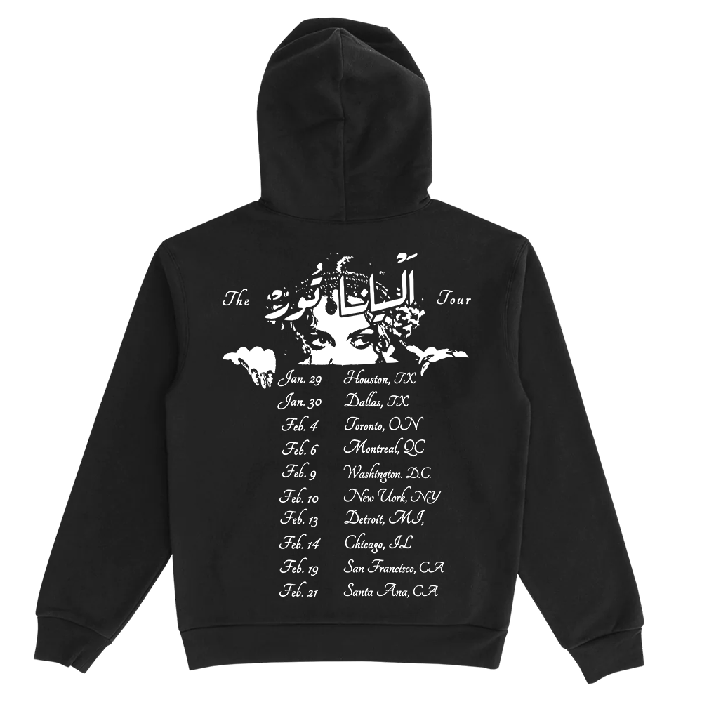 Yanna Tour Hoodie Back